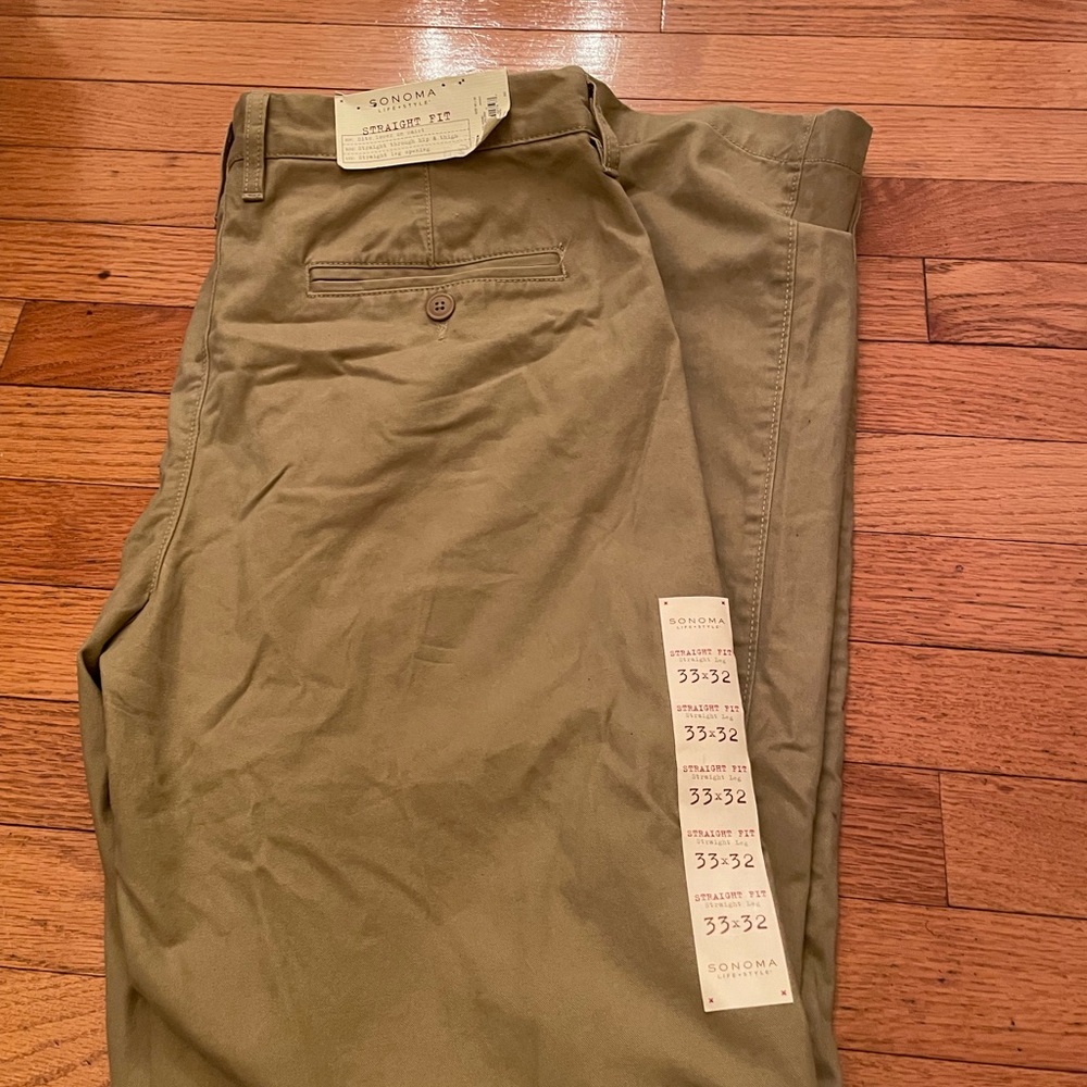 Mens Sonoma khaki pants